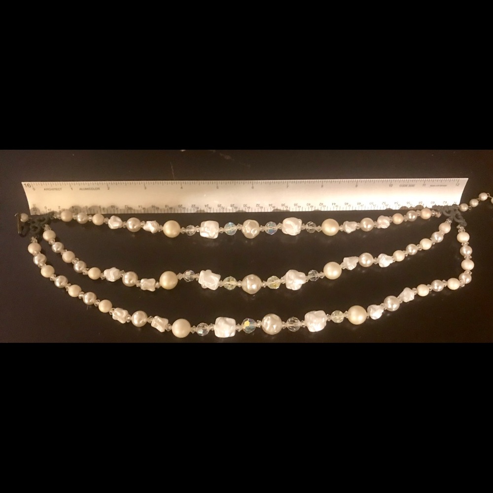 Vintage Faux Pearl Necklace